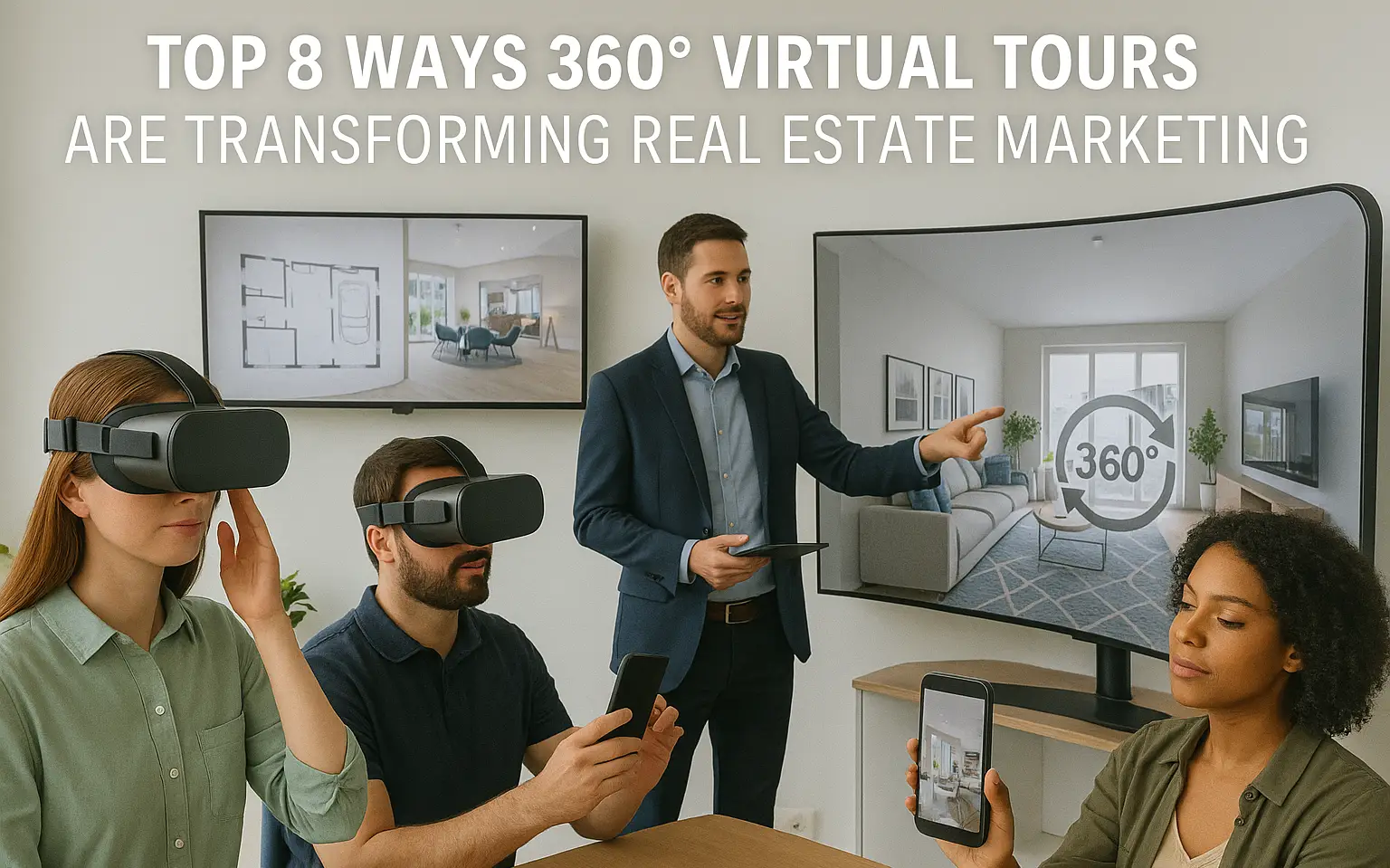 360-degree virtual tours for real estate marketing by HomeVism